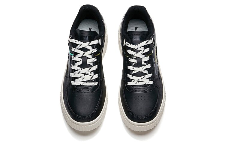 (WMNS) ANTA Life Series Sneakers 'Graffiti Black Yellow' 122028064-2 - Image 3