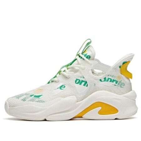 (WMNS) ANTA x Sprite Chunky Shoes 'White Green Yellow' 122028085-10