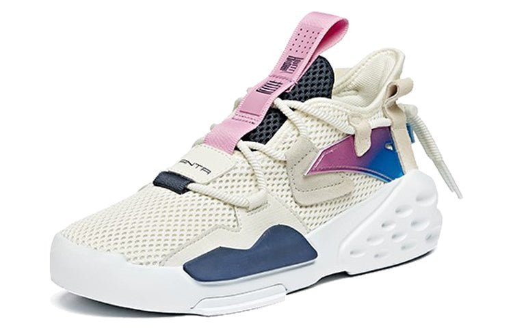 (WMNS) ANTA Shock the Game Low 'White Blue' 122028086-1 - Image 3
