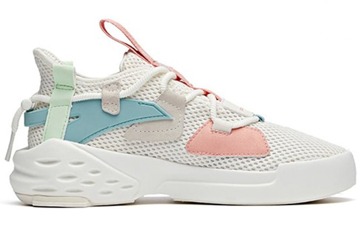 (WMNS) ANTA Baas 6 Low 'White Pink Blue' 122028086-2 - Image 2