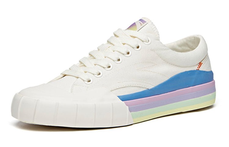 (WMNS) ANTA Life Series Sneakers 'White Blue Purple' 122028608-2 - Image 3