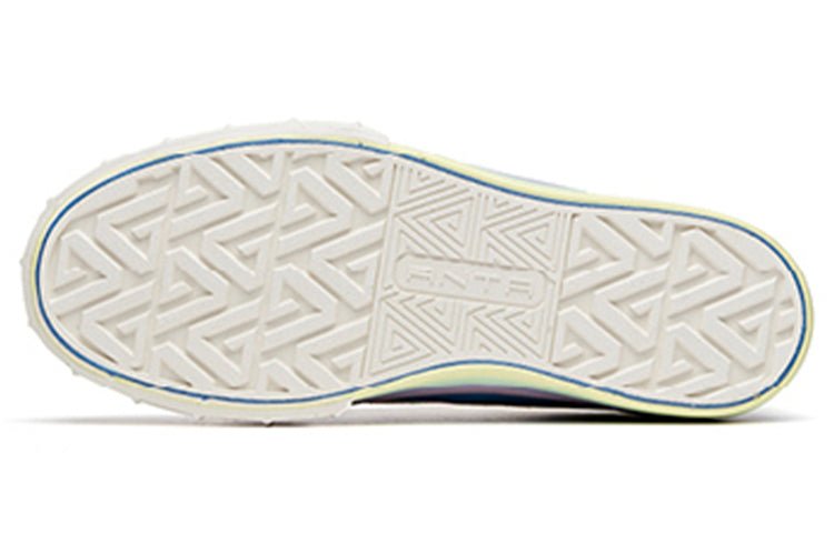 (WMNS) ANTA Life Series Sneakers 'White Blue Purple' 122028608-2 - Image 6