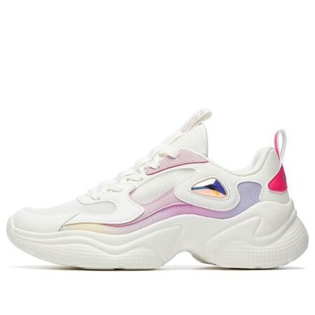 (WMNS) ANTA Training Series Sneakers 'White Purple' 122037756-5
