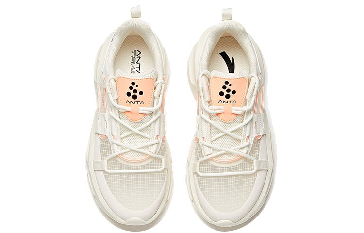 (WMNS) ANTA Mixed Training Collection 'Orange Grey White' 122037789-1 - Image 3