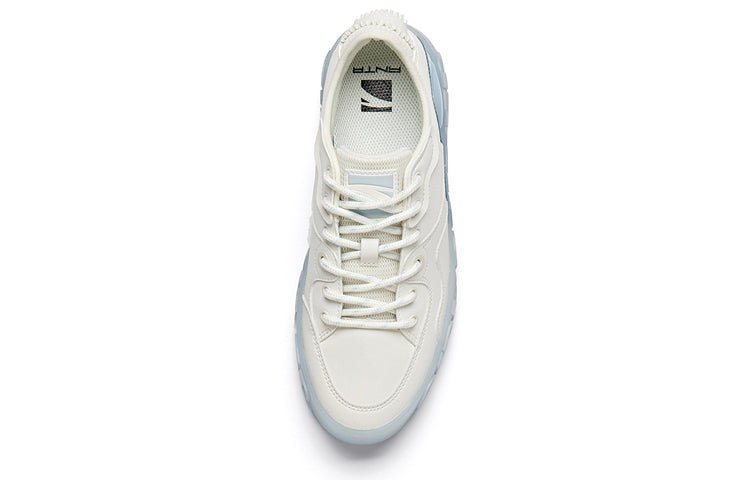 (WMNS) ANTA Life Series Sneakers 'White Lake Blue' 122038042-2 - Image 4