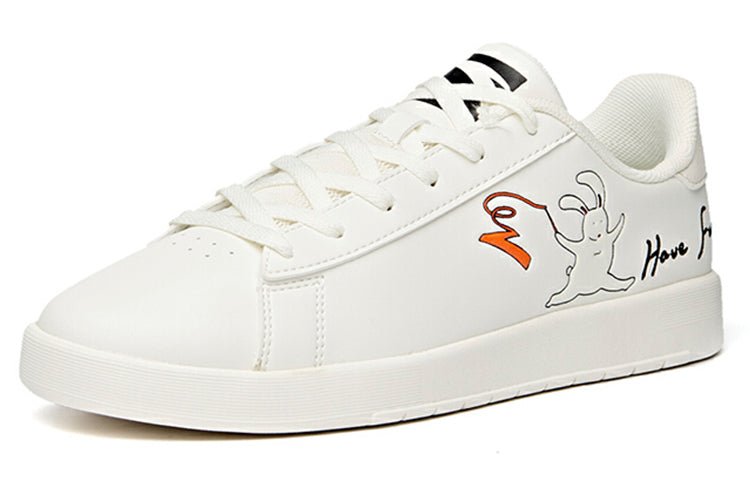 (WMNS) ANTA Life Series Sneakers'White Black Orange' 122038061-3 - Image 2