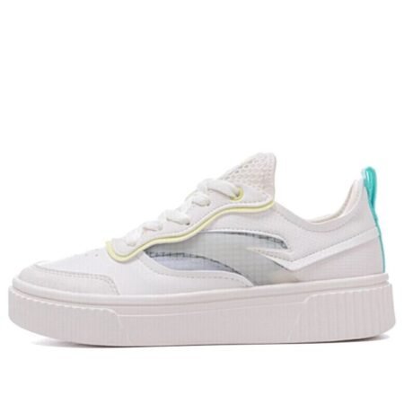 (WMNS) ANTA Life Series Sneakers 'White Green' 122038063-1