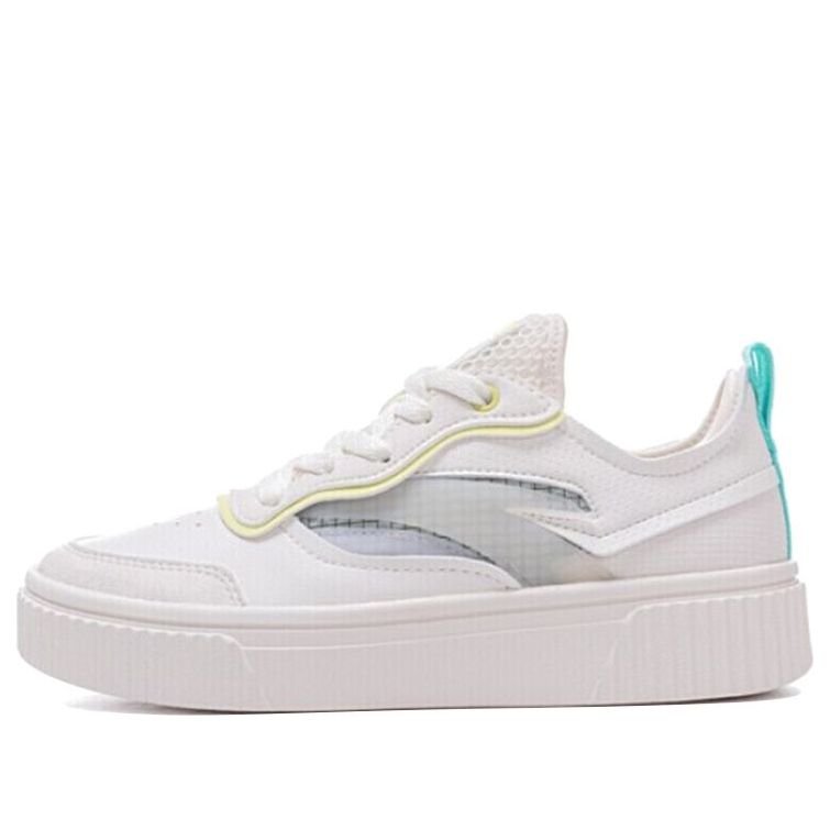 (WMNS) ANTA Life Series Sneakers 'White Green' 122038063-1