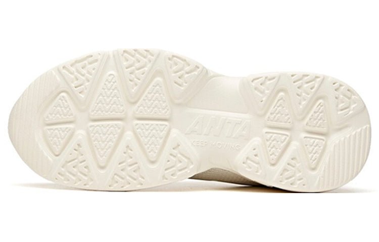 (WMNS) ANTA Life Series Sneakers 'Ivory White' 122038822-2 - Image 5
