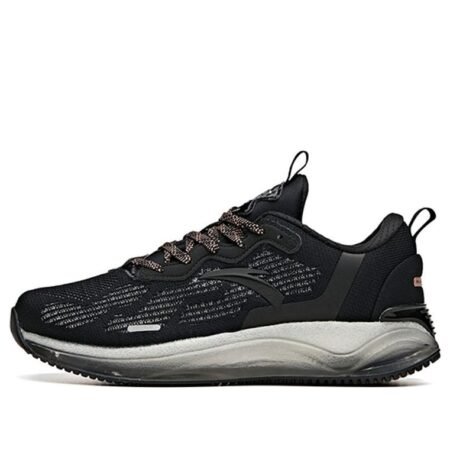 (WMNS) ANTA Running Series Sneakers 'Elastic Black Rose Gold' 122045501-1