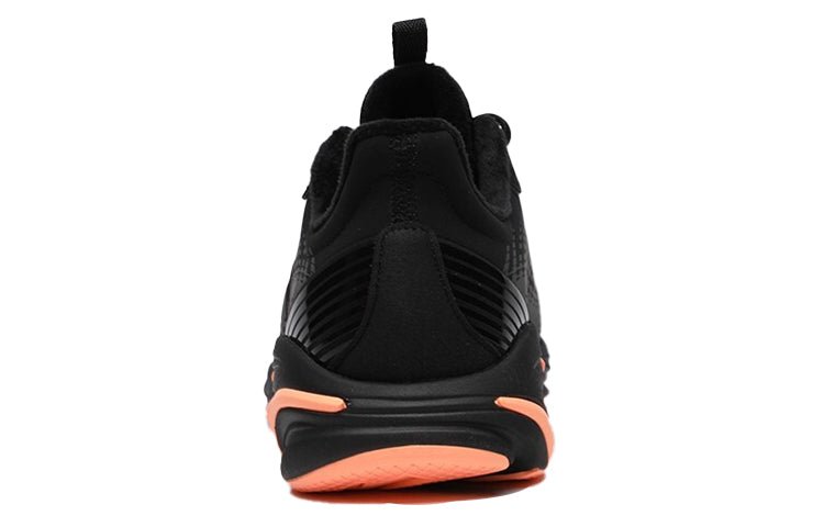 (WMNS) ANTA Leather Running Shoes 'Black Orange White' 122045522-6 - Image 4