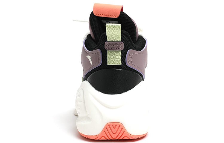 (WMNS) ANTA Badao Mid 'White Black Purple' 122048080-9 - Image 4