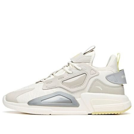 (WMNS) ANTA Life Series Sneakers 'White Grey' 122048808-1
