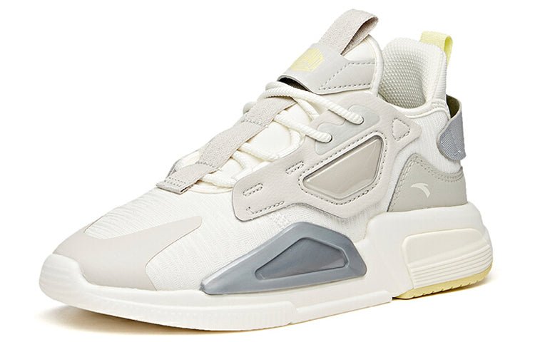 (WMNS) ANTA Life Series Sneakers 'White Grey' 122048808-1 - Image 2