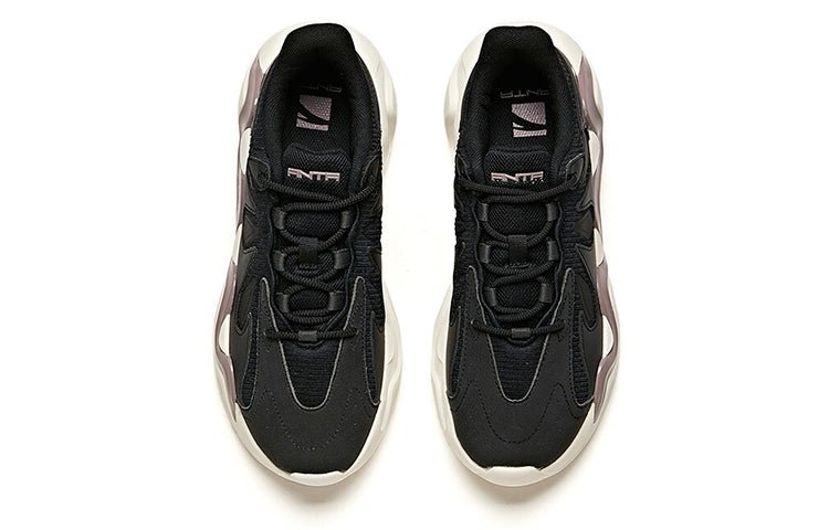 (WMNS) ANTA Life Series Sneakers 'Black Daddy' 122048841-3 - Image 3