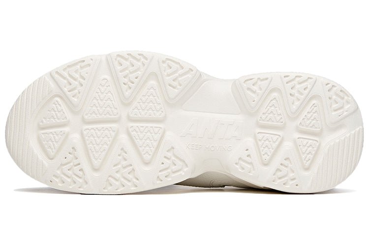 (WMNS) ANTA Life Series Sneakers 'White Purple' 122048881-1 - Image 5