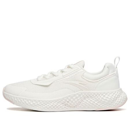 (WMNS) ANTA Running Series Sneakers 'White' 122115536S-2