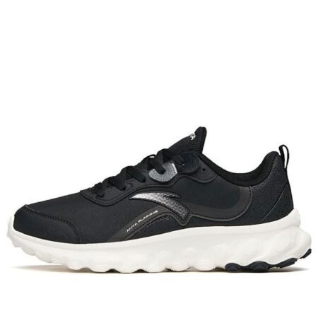(WMNS) ANTA Running Series Sneakers 'Black Silver White' 122115582-8