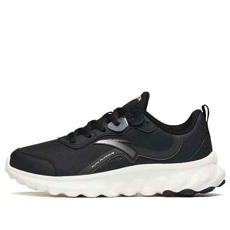 (WMNS) ANTA Running Series Sneakers 'Black Silver White' 122115582-8