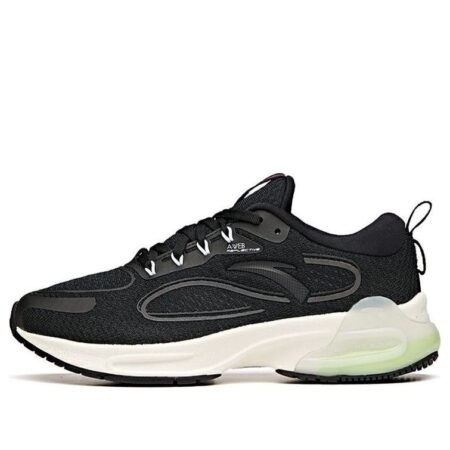 (WMNS) ANTA Ghuang 1 'Black White Green' 122115586-6