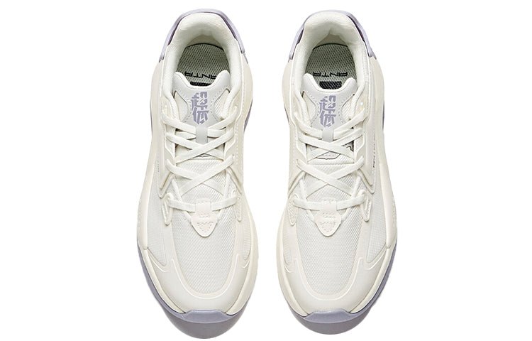 (WMNS) ANTA Life Series Sneakers 'Durable Breathable White Purple Grey' 122118083-1 - Image 3