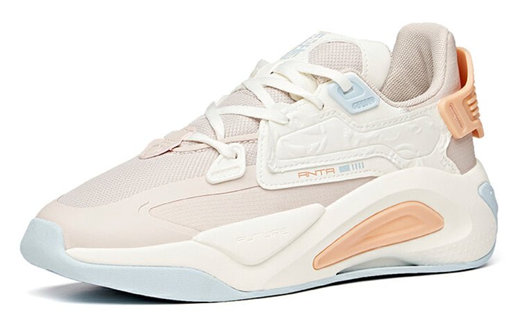 (WMNS) ANTA Life Series Sneakers 'Lotus Grey White' 122118083-3 - Image 2