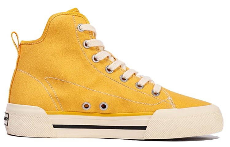 (WMNS) ANTA High Top Canvas Shoes 'Yellow Beige' 122118665-3 - Image 2