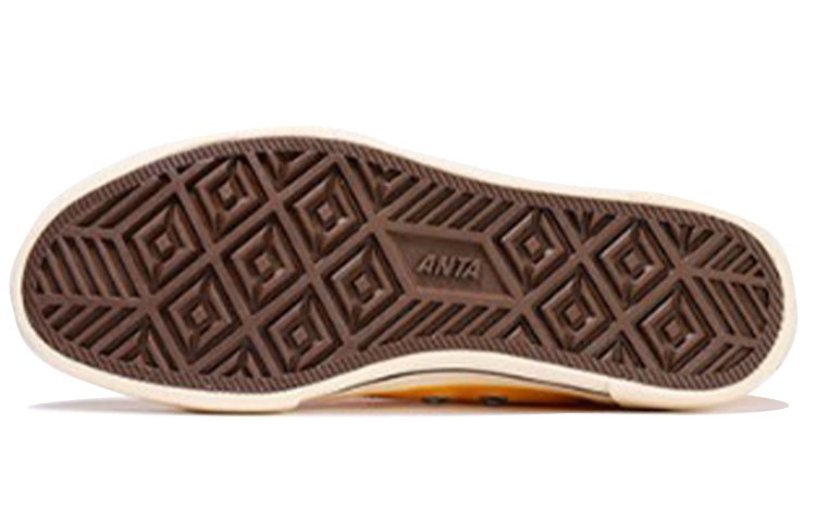 (WMNS) ANTA High Top Canvas Shoes 'Yellow Beige' 122118665-3 - Image 6
