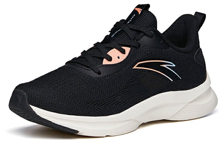 (WMNS) ANTA Running Series Sneakers 'Black Beige Blue' 122125585S-1 - Image 2