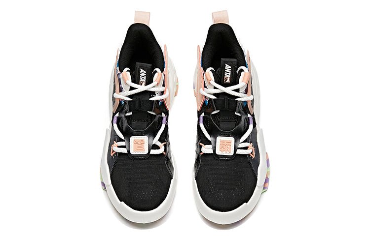 (WMNS) ANTA Badao Mid 'Black Pink White' 122128084-5 - Image 3