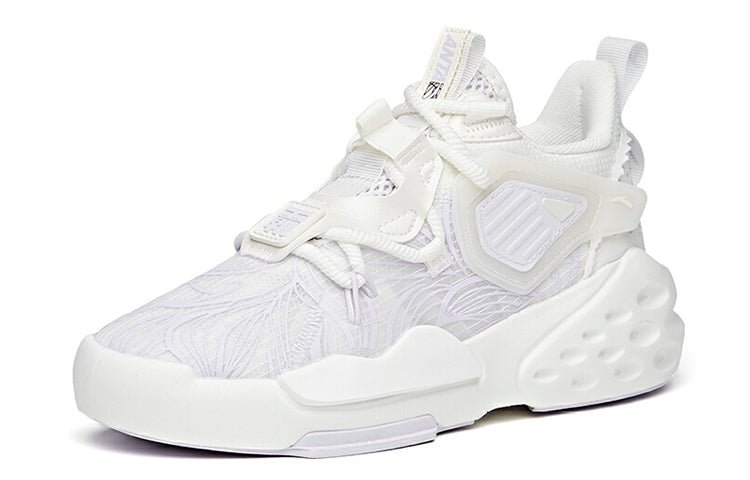 (WMNS) ANTA Badao Mid 'White Purple' 122128084-6 - Image 2