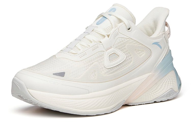 (WMNS) ANTA Running Series Sneakers 'White Blue Pink' 122135530R-1 - Image 3