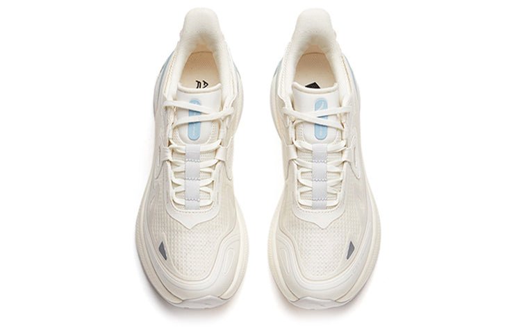 (WMNS) ANTA Running Series Sneakers 'White Blue Pink' 122135530R-1 - Image 4