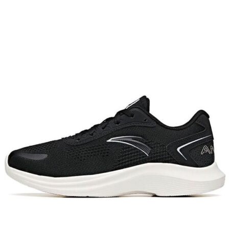(WMNS) ANTA Running Series Sneakers 'Black White' 122135571-1
