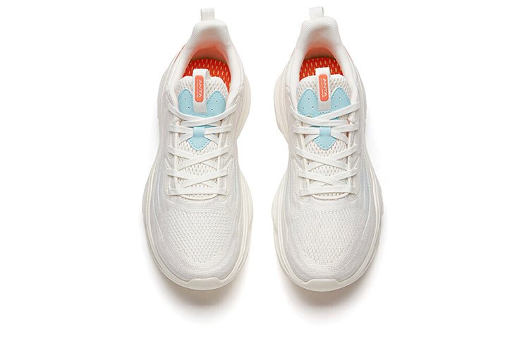 (WMNS) ANTA Training Series Sneakers 'White Orange Blue' 122137722-1 - Image 3
