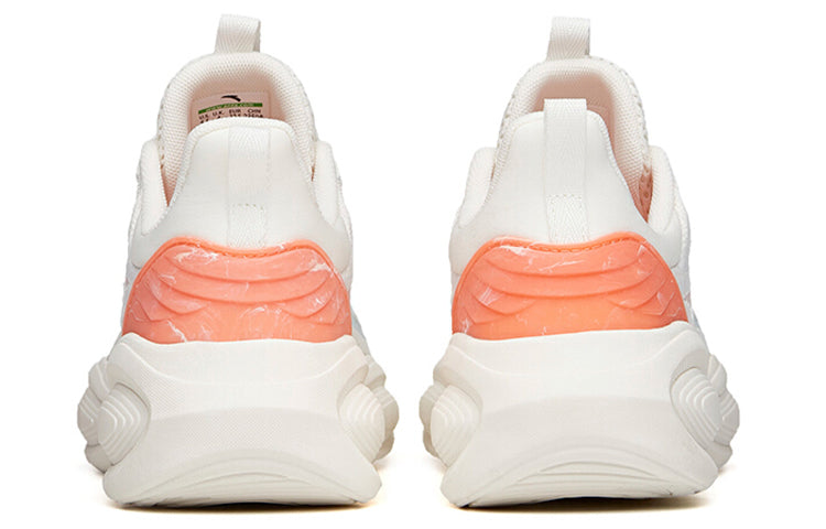 (WMNS) ANTA Training Series Sneakers 'White Orange Blue' 122137722-1 - Image 4