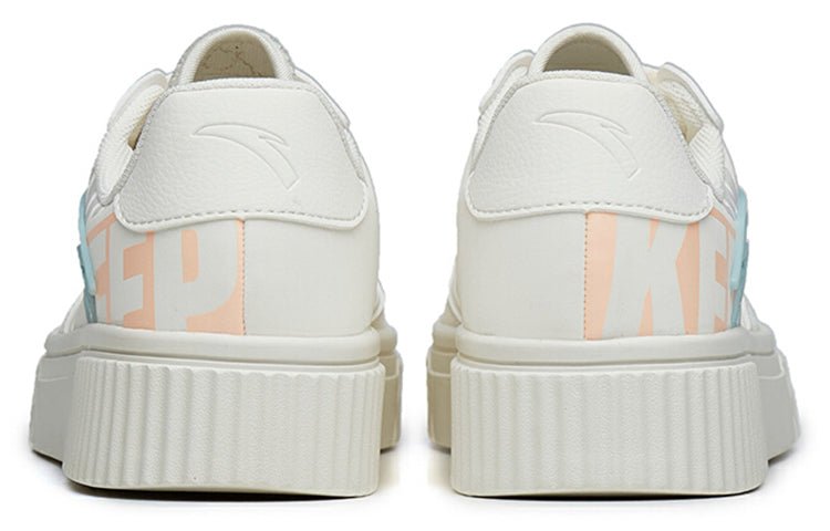 (WMNS) ANTA Life Series Sneakers 'White Blue' 122138066-2 - Image 4