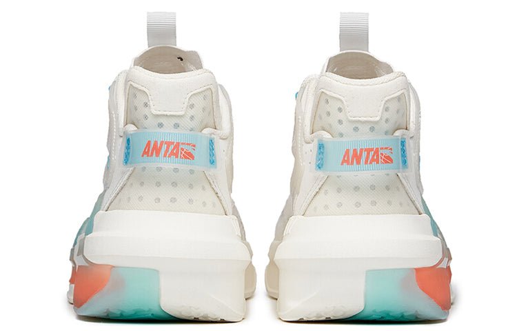 (WMNS) ANTA Badao Low 'White Orange Blue' 122138081-1 - Image 4