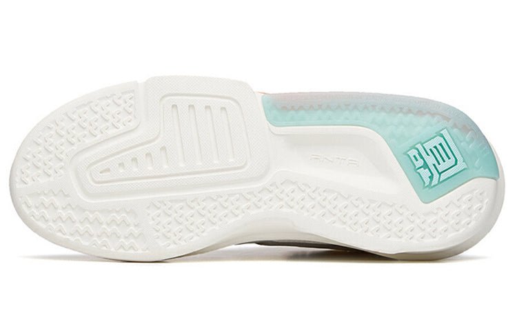 (WMNS) ANTA Badao Low 'White Orange Blue' 122138081-1 - Image 5