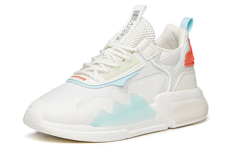 (WMNS) ANTA Life Series Sneakers 'Reject Mediocrity White Blue Orange' 122138800-4 - Image 2
