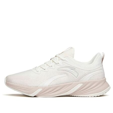 (WMNS) ANTA Running Series Low 'Lightweight Shock Absorption - White Pink' 122145523-2