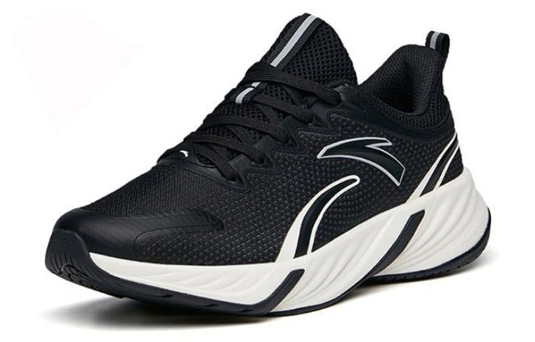 (WMNS) ANTA Running Series Sneakers 'Black' 122145523-6 - Image 3