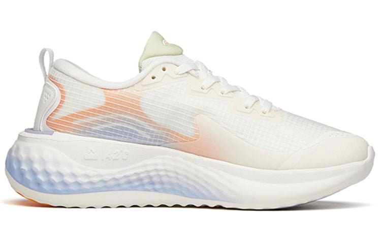 (WMNS) ANTA Life Series Sneakers 'White Yellow' 122145556S-5 - Image 2