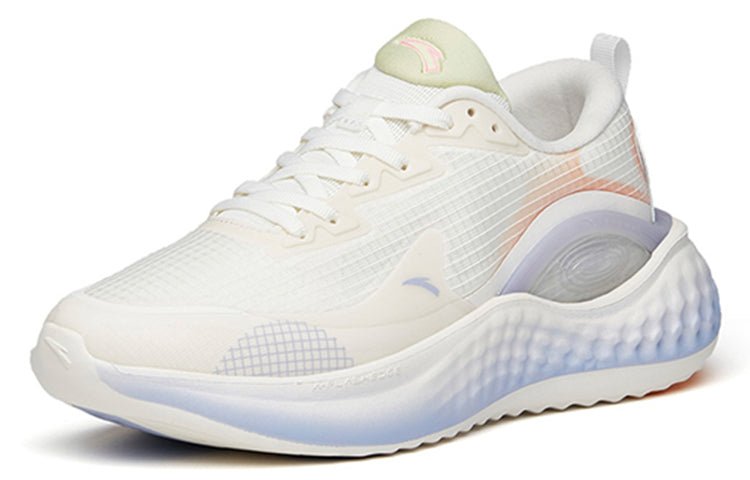 (WMNS) ANTA Life Series Sneakers 'White Yellow' 122145556S-5 - Image 3