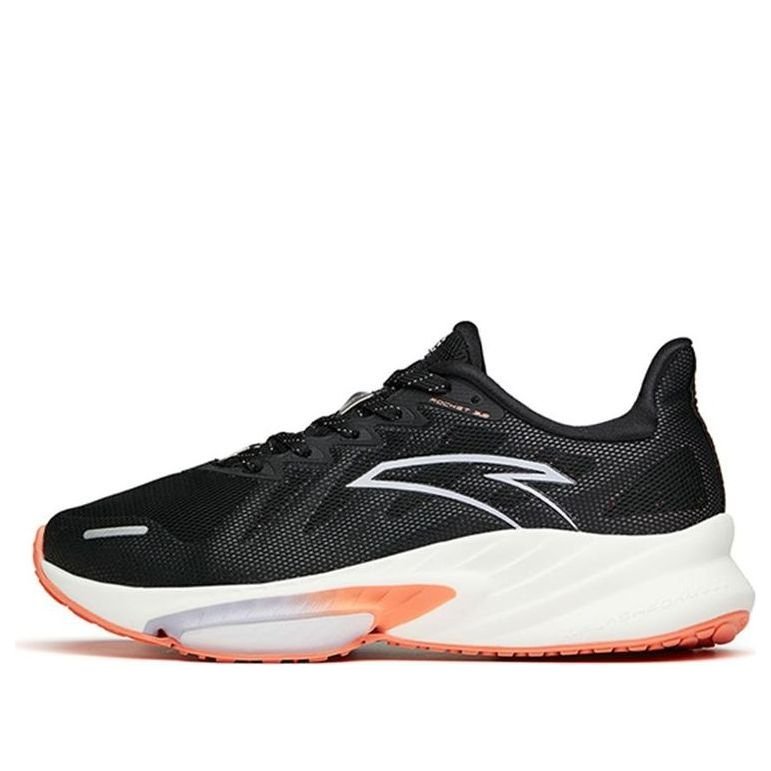(WMNS) ANTA Rocket 3 'Black White Orange' 122145587-1