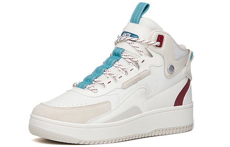 (WMNS) ANTA Fashion Series Sneakers High 'Light Grey' 122148013R-2 - Image 3