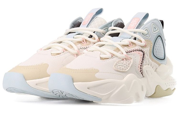 (WMNS) ANTA Life Series Sneakers 'Grey Blue' 122148080-3 - Image 3