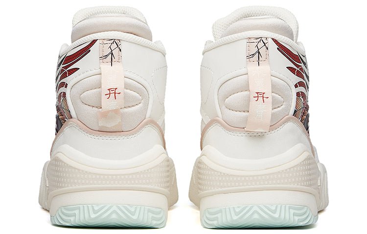 (WMNS) ANTA Life Series Sneakers High 'Flame' 122148088-2 - Image 4
