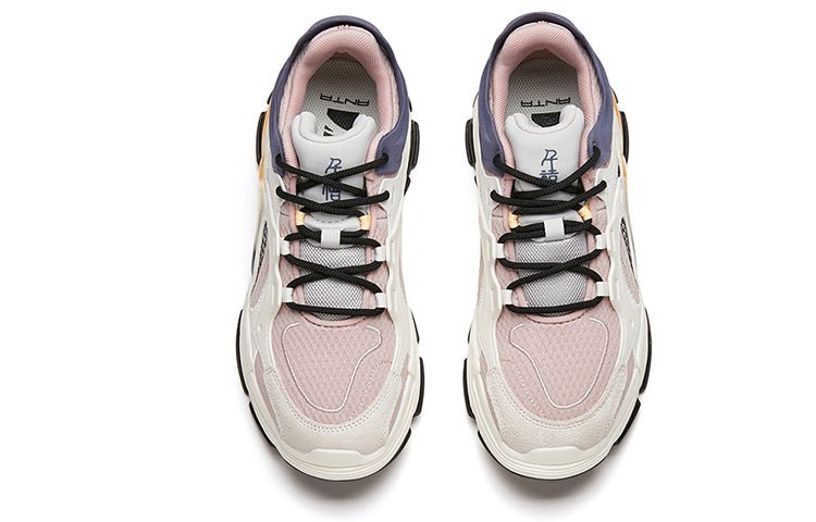(WMNS) ANTA Millennium 3 Low 'White Purple Pink' 122148890-5 - Image 3