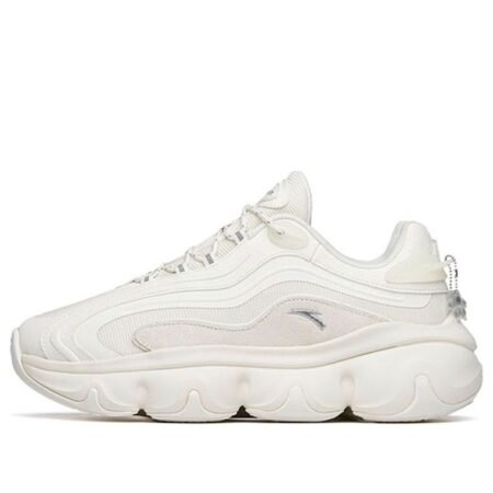 (WMNS) ANTA Life Series Sneakers 'Thick Sole Silver White' 122148895R-1
